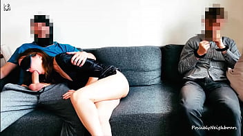Preview 2 of Smotret Porno Nasral V Rot Zne - Cum Kisses with Tied Cuckold Husband