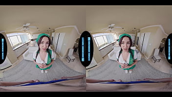 Preview 1 of 13 Girl Sex School - Fucking Latina Girl Scout&#039_s Perfect Hairy Pussy - Selena Ivy - LethalHardcoreVR