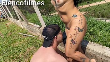 Preview 3 of Xnxx Sax Fuck Hot - era s&oacute_ uma rapidinha  no meio do mato  * jackecah *