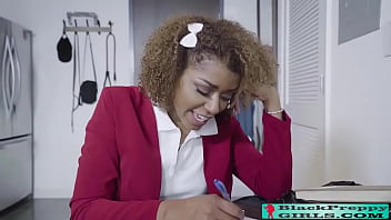 Preview 1 of Rana Young Move - Milu Blaze Her Interracial Tutoring