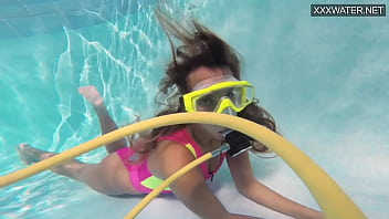 Preview 3 of Momo Shona - Hottest babe Irina Poplavok is naughty in the pool