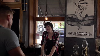Preview 2 of Hentai Mom Anime Japan - Berlin bar : no money,  girl must pay with a facial