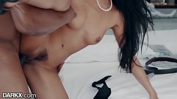Preview 4 of Asian Load Of Cum - DarkX - Asian Stepdaughter Ember Snow Fucks Stepdads BBC