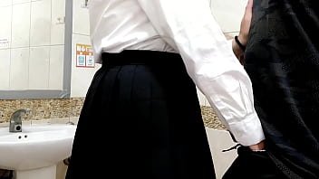 Preview 1 of Cathy Heaven 30 Min - taiwanese crossdresser fuck in public toilet and get a creampie