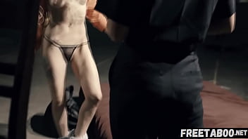 Preview 3 of Blacks Hd Porn - Naughty Teen Kenzie Reeves Get Arrested And Fucked By Lesbian Cop Abigail Mac - Full Movie On FreeTaboo.Net