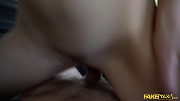 Preview 3 of Xx Hindi English Story - Fake Taxi Cute petite brunette rubs her pussy to keep it warm for the driver to fuck