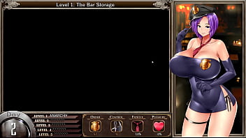 Preview 1 of Xnxx Muslimsex - Karryn&#039_s Prison [RPG Hentai game] Ep.3 naked in the prison while the guards are jerking