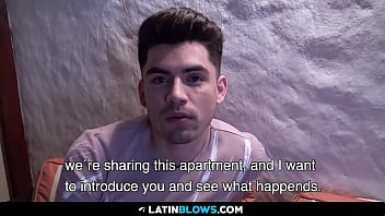 Preview 1 of Bbb W - Latino And Friend Want To Repeat