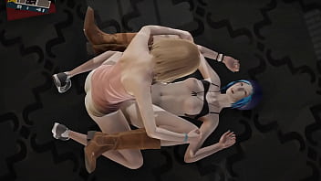 Preview 4 of Yokayfourche - Life is Strange - Maxine has a strap on and Chloe is wet and ready