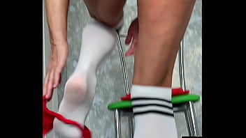 Preview 4 of Bf Vbeo Xxx - Granny try out new big dildo intense orgasm