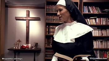Preview 2 of Weekend Dansk Porn - Nun whipping nosy co eds in convent