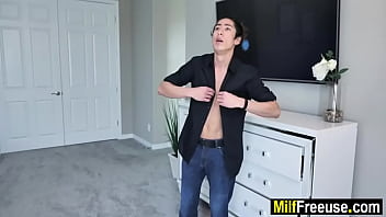 Preview 1 of Shemale Spycam - Widowed stepmom &amp_ step daughters fucked by stepson