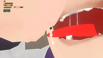 Preview 3 of Tit Masterbation - 3D Earth Chan Vore Facesitting Spit
