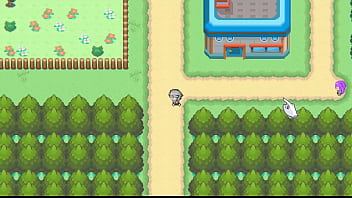 Preview 2 of Indian Dehati Bhabi - Oppaimon [Hentai Pixel game] Ep.3 creampie nurse juicy after losing a pokemon fight