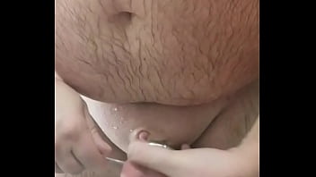 Preview 2 of Setup Mom Seavt - Ballstretching and micropenis,  no penis,  balls weight