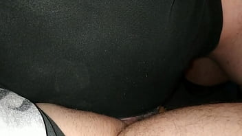 Preview 1 of Melissa Lauren Ball Gag - Master use his slave&#039_s mouth balls deep while taking a crap HD