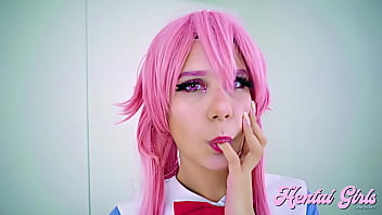 Preview 1 of Lauren Cohan Getting Fucked - Gasai Yuno ganhou o jogo fodendo gostoso * Frotinha Porn Star *