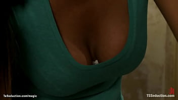 Preview 1 of Petmalu Lodi - Boxer gets bbc from busty shemale
