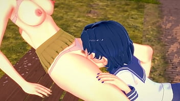 Preview 1 of Japanese Spy Wc - Sailor Moon Makoto and Ami lesbian