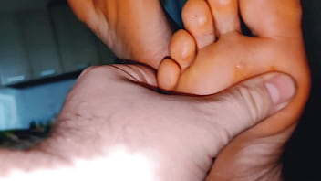Preview 2 of Indain Faking - Smell My Stepsister&#039_s Smelly Feet With Me