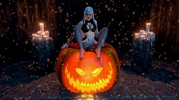 Preview 4 of Sauna Nassr - A Treat For The Pumpkin King