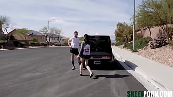 Preview 1 of Jarum Brutal - Marley Brinx In Gym Class Xtra Credit