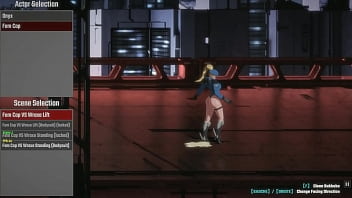 Preview 1 of Danna Nudemuse - Pure Onyx [Rough sex game] Ep.2 Street fighter fucking mixed with a sex borderland parody