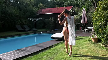 Preview 1 of Alas Nylons Hot - Big tits Anastasia Ocean swimming naked underwater