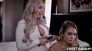 Preview 2 of Nosy Step Sis - Overbearing step MOM Christie Stevens Lets Stranger Impregnate Her Daughter - Full Movie On FreeTaboo.Net