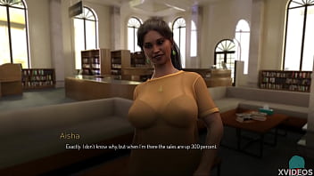 Preview 1 of Dr Hmonegyi - COLLEGE BOUND #03 - Hot MILF librarian with big breasts and a big ass