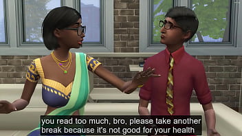 Preview 2 of Bengoli Sex Video Com - step Sister helps her stepbrother have sex for the first time in his life so that he doesn&#039_t study so much - indian first time sex