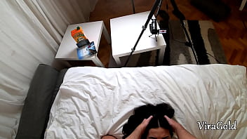 Preview 3 of Jackie Chan Cartoon Nude Xnxx - POV Fuck Mouth and Pussy Sexy Brunette. Vira Gold with Ariel Adams aka Anabell Adams