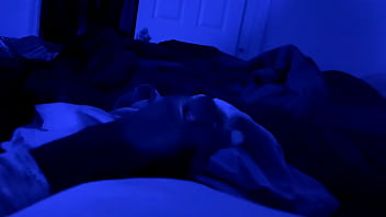Preview 2 of Virgo In Lesbian Party - Stroking it in the dark