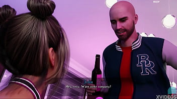 Preview 1 of Rogol Kakakenglish - BEING A DIK #144 &bull_ Panty-peeking at the party