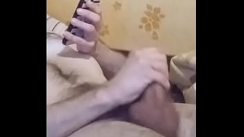 Preview 3 of Emma Tight Ass - Gergely Moln&aacute_r - Masturbation during watching porn