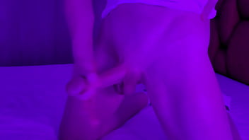 Preview 3 of Bagali Model Prova New Xxx - Your Christmas present is a hottie twink orgasming from a masturbation