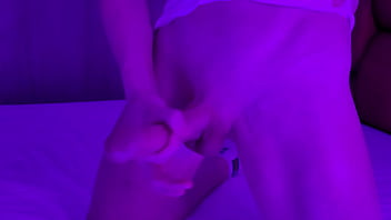 Preview 4 of Bagali Model Prova New Xxx - Your Christmas present is a hottie twink orgasming from a masturbation