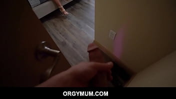 Preview 1 of Rusia Anne Le - discovers she was fucked by stepson but shes turned on - Richelle Ryan