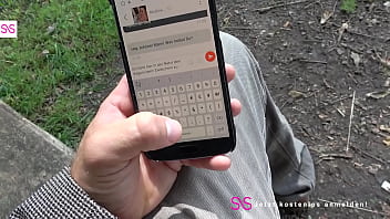 Preview 2 of Sexy Buste Wife - PUBLIC: German fucks MILF with GLASSES at forest edge (OUTDOOR): MIA BLOW - SEX-FREUNDSCHAFTEN.com