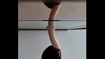 Preview 4 of Crackhead Impregnation - sucking my dildo