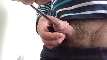 Preview 1 of Verga Sucia - Cock insertion with 9cm spoon