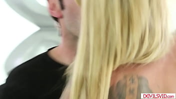 Preview 1 of Mom Come While Son Sleeping - Busty milf deepthroats then fucked hard
