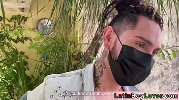 Preview 2 of Llittle Boy - Quarantine time outdoor fuck in Brazil