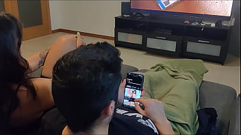 Preview 3 of Open Muth - my step sister caught me masturbating and watching porn so she made me a blowjob