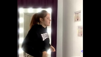 Preview 1 of Son Is Watching Mom - Two hot Russian hotties decided to indulge in front of the camera,  look at these juicy tits