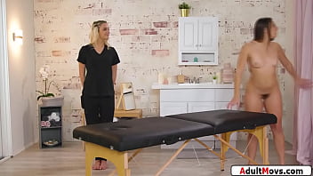 Preview 1 of In Air Plan - Busty masseuse pussy licks n rims client