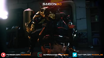 Preview 4 of Ngentot Pembantu Sexi - Gay 3d Porn Compilation: Overwatch Fortnite Apex Legends etc (Saigon3d twitter anniversary)