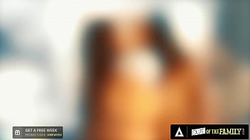 Preview 3 of Coco Superheroine - Sexy Ebony Stepsisters Go Wild In College Classroom During Their Break