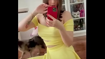 Preview 4 of Sunni Xxxxxx - COOL PHONE TRICK TO SHOW OFF HER TITS AND PUSSY ON NSFW TIKTIK