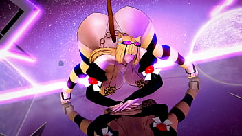 Preview 1 of Smol Boy And Yong Girl Sex - Neon ass shaking